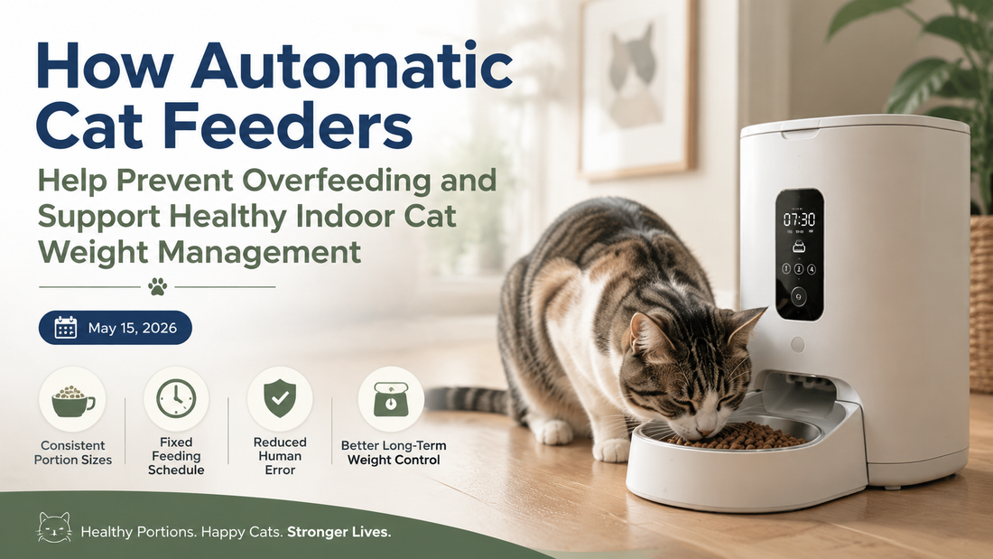 How Automatic Cat Feeders Prevent Overfeeding & Support Weight Control